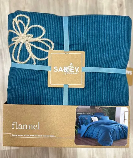 Постільна білизна Ederlezi Turkuaz Фланель Sarev pbe0051743 - фото 3