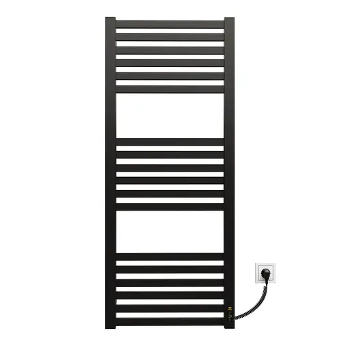 Електрична рушникосушарка Kosser Герда 1200x500 ER ДГ04ER, Чорний матовий, Праве - фото 2