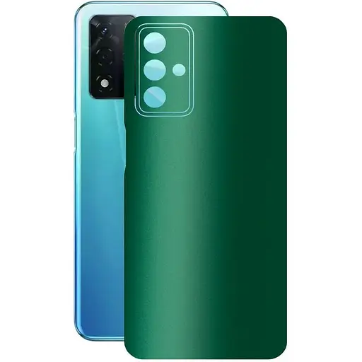 Захисна плівка StatusSKIN для Oppo A93s 5G Корпус Вініл Зелена - фото 1