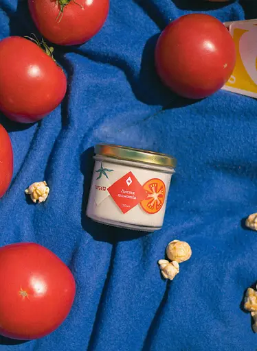 Свічка Листя томатів 250 мл 30 год Стандартні Соєвий віск - фото 6