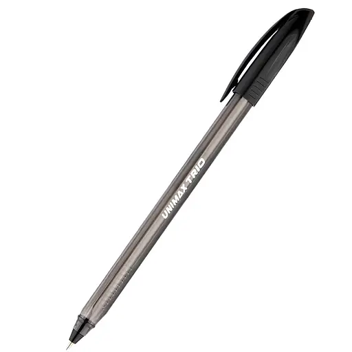 Набор шариковых ручек Unimax Trio черный 12 шт. (UX-104-01)