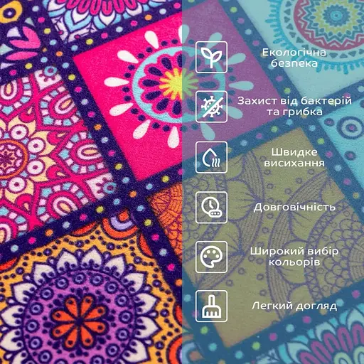 Коврик влагопоглощающий Wall Sticker 40х60х3 мм SW-00002555 - фото 4