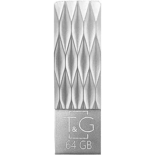 Флеш накопитель USB 64Gb T&G Metal TG103 серебристый USB 2.0 (TG103-64G) - фото 1