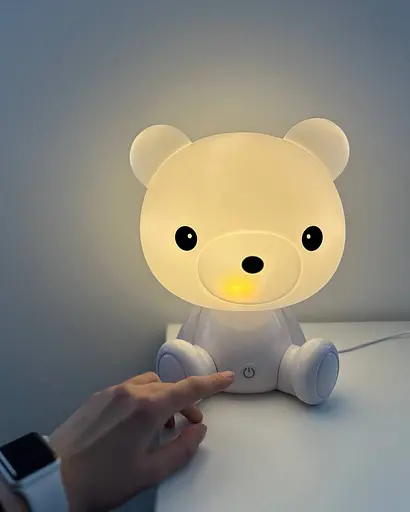 Настільна лампа Polux 308221 Mis Led 1x2.5W 3000K 70Lm IP20 WH - фото 4