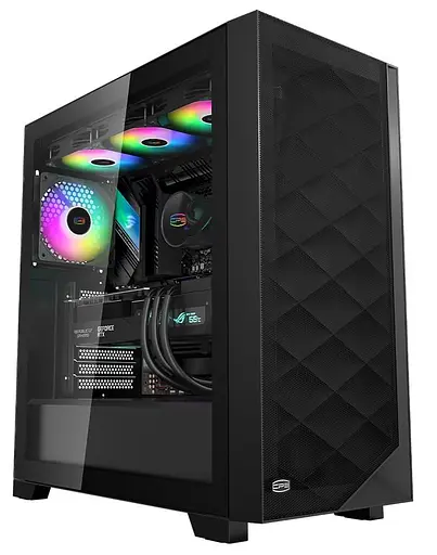 Корпус PcCooler PcCOOLER CPS черный (C3D510 BK ARGB), без блока питания - фото 2