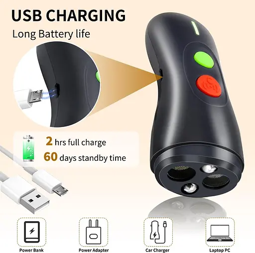 Устройство сдерживания лая собак, ультразвуковое устройство для лая собак, лай собак, перезаряжаемое, с дистанционным - фото 2