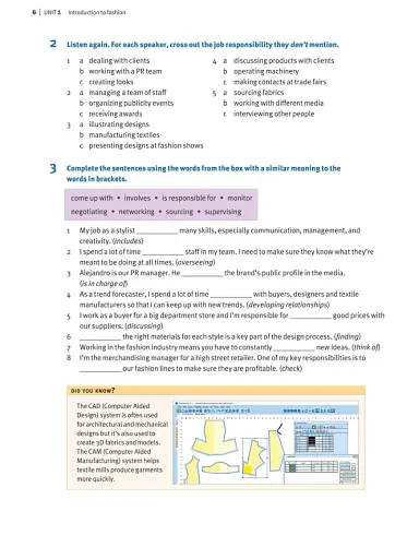 English for the Fashion Industry - фото 4