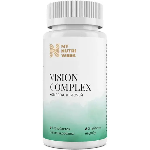 Комплекс для очей My Nutri Week 120 таблеток