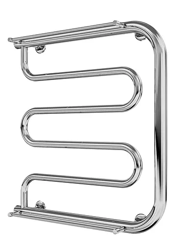 Водяна рушникосушка Mario Фокстрот Inox 530x570/500 1.8.044626.P, Хром, нижнее - фото 1