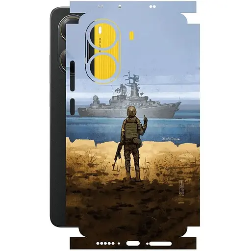 Захисна плівка StatusSKIN для Xiaomi Poco X7 Pro Корпус Вініл Корабель