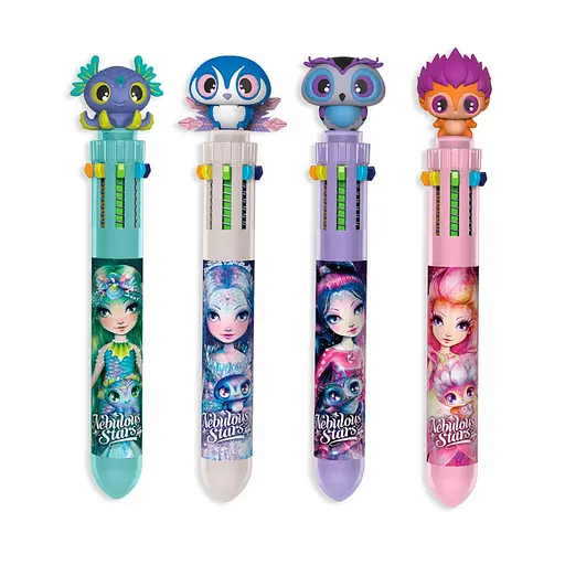 Багатобарвна кулькова ручка NEBULOUS STARS Nebulous Stars 11591-3, 10 кольорів - фото 3