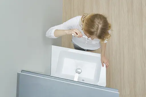 Умивальник Ravak 10° 55x49 лівий XJIL1155000, Білий - фото 2