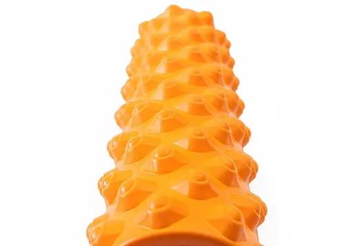 Массажный ролик EasyFit Grid Roller Extreme 45 см Оранжевый (EF-2051-OR) - фото 2