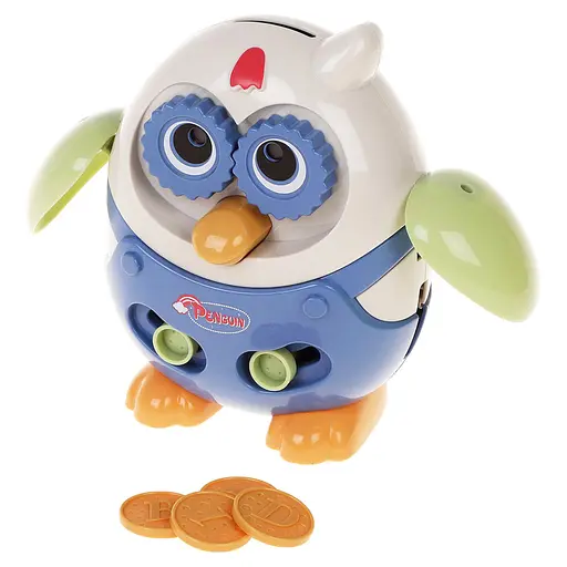 Музыкальная игрушка Пингвин Jie Star 25875E на батарейках - фото 2