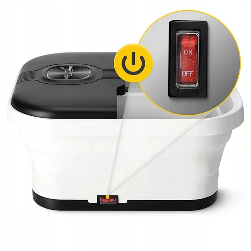 Ванна для ног гидромассажная 4FIZJO Lite складная 500 Вт гидромассажер для ног (P-5905973404020) - фото 5