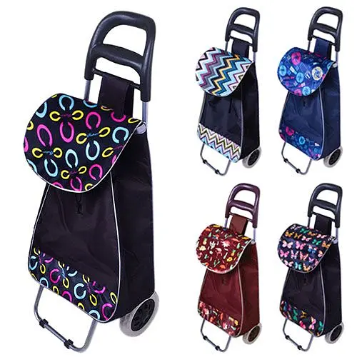 Тачка (сумка на колесах) 34x27x94 см до 25 кг. MH-1902 /10/