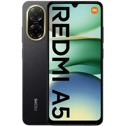 Смартфон Xiaomi Redmi A5 4/128GB Black EU adapter - фото 1