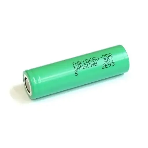 Аккумулятор 18650 Samsung INR18650-25R 2500mah (20А) Зеленый - фото 6