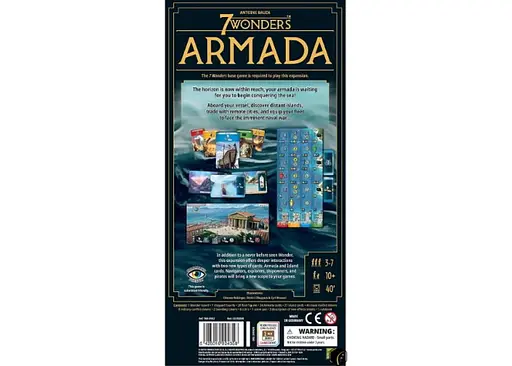 Настільна гра Asmodee 7 Чудес: Армада (2-ге вид.) (Wonder Armada 2nd Edition) (англ.) (92285) - фото 2