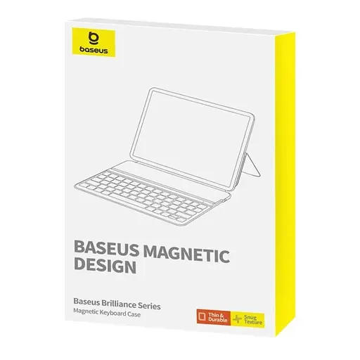 Клавиатура Baseus Brilliance Series Magnetic Keyboard Case for Pad Mini 6 8.3″ Cluster Black (с простым серией Type-C кабелем) - фото 2