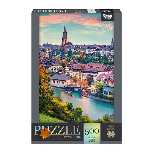 Пазли Danko Toys Bern, Switzerland, 500 елементів, C14-10