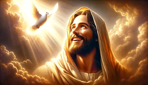 Деревянный фигурный пазл Иисус из Назарета, А4, Деревянная коробка 100 элементов