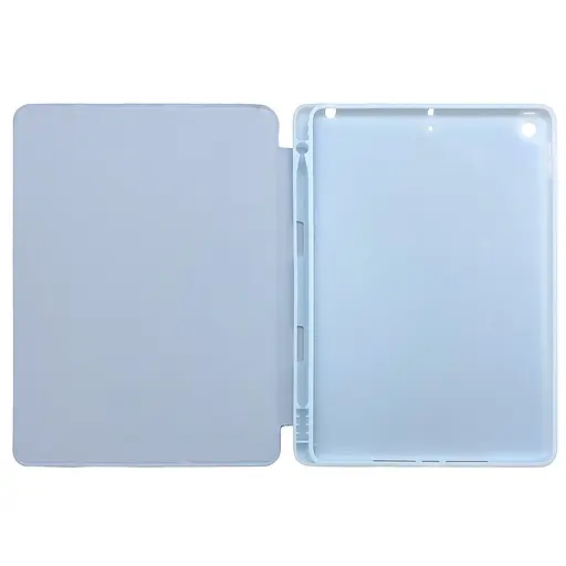 Чохол-книжка CDK для Apple iPad 10.2" 8gen 2020 екокожа/силікон Smart Case cлот стилус (011189) white ice - фото 2