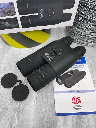 Бинокль ночного и дневного видения ATN Binox 4K 4-16х с лазерным дальномером - фото 8