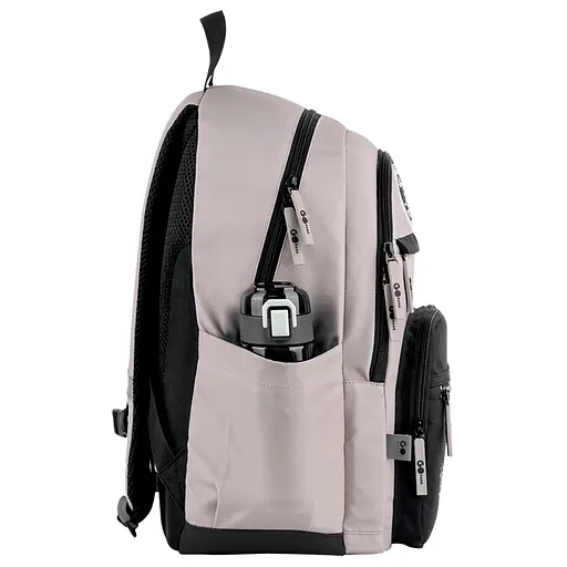 Рюкзак GoPack Teens 121L-1 Черно-бежевый (GO26-121L-1) - фото 5