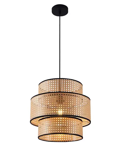 Подвесной светильник, люстра Goldlux 330536 Takara E27 1x20W IP20 бежевый - фото 3