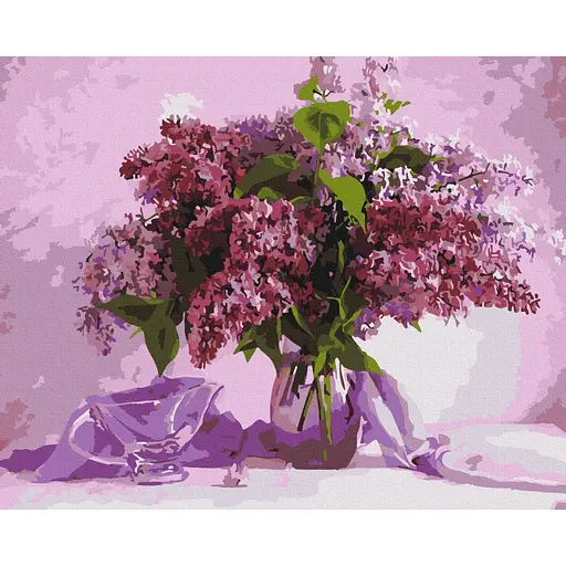Картина за номерами Улюблена бузок Brushme 40x50 см різнокольорова 000276571