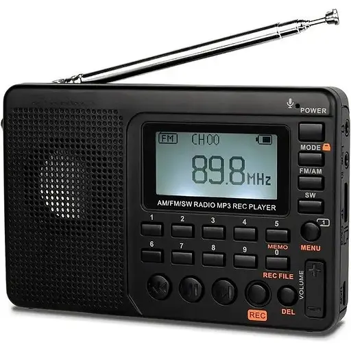 Радіоприймач Retess V115 F9205C (на акумуляторі 1000 mAh BL-5C)