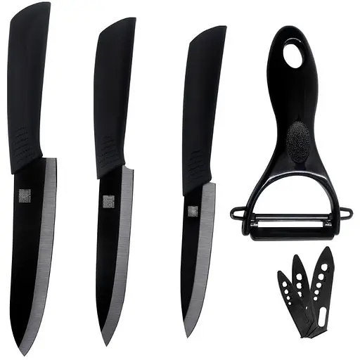 Набор ножей из 4 предметов Xiaomi Nano Ceramic Knifes Set 4 pcs (HU0010)