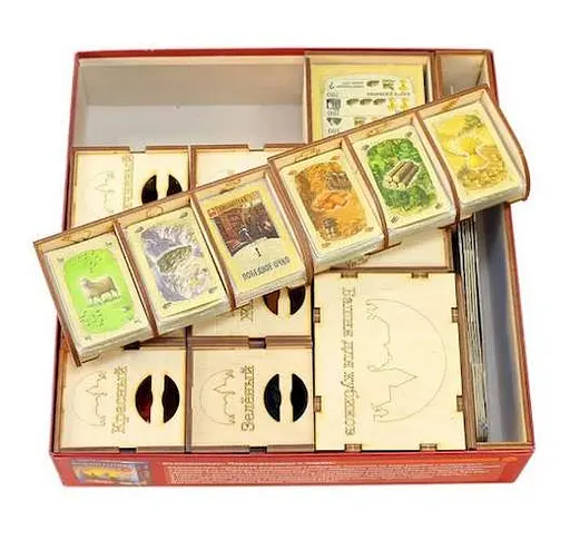 Органайзер Tower Rex Колонізатори The Settlers of Catan + Вежа для кубиків (CO-01) - фото 5