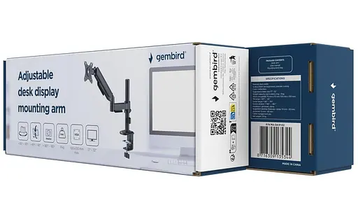 Кронштейн Gembird MA-DA1P-02 MA-DA1P-02 - фото 5