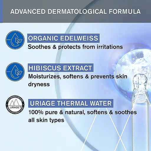 Екстра м'який шампунь Uriage Bebe 1er Shampooing Extra Gentle для дітей та немовлят 200 мл - фото 5