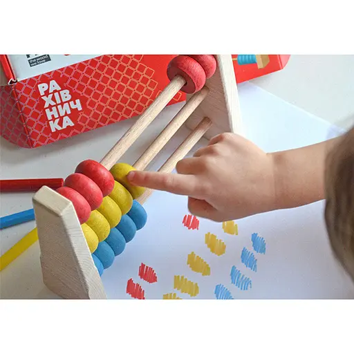 Гра навчально-пізнавальна "Рахівниця" 3х5 Igroteco 900132 - фото 3