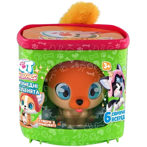 Дитячий ігровий набір Цуценя Алекса QT Puppies 451000-1 фігурка, будиночок, аксесуари - фото 1