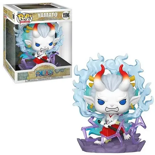 Коллекционная фигурка Funko Pop Ван Пис Ямато Форма Человека-Зверя One Piece Yamato Man-Beast Form 15 см FP