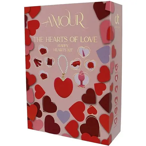 Набір Dreamtoys Amour The Hearts of Love Happy Hearts Kit 10 шт. червоний