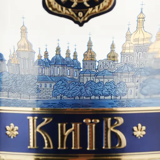 Водка Київ Премиум 40% в подарочной коробке 2.25 л (3 шт. х 0.75 л) - фото 6