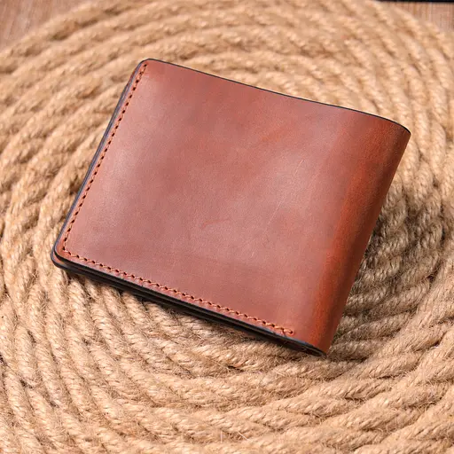 Чоловічий шкіряний гаманець Grande Pelle 11.5х9х1 см acs0023997 - фото 7