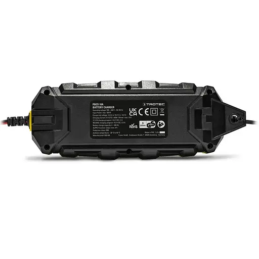 Зарядний пристрій для Trotec PBCS 10A 12V 4-200Ah автомобільного акумулятора (DAS302836) - фото 3