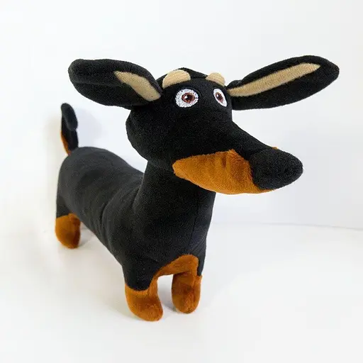 М'яка іграшка Собака Такса Лунго 30см