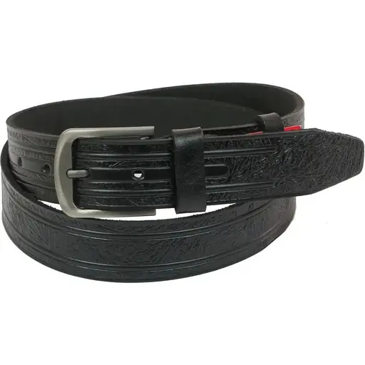 Ремінь шкіряний Skipper чоловічий 124-144х3,8 см acs0017484 - фото 1