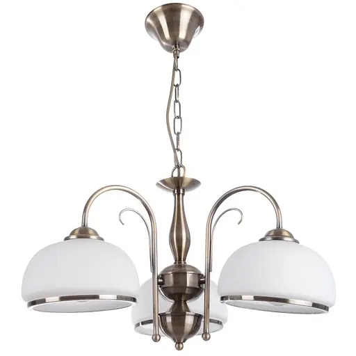 Люстра подвесная Brille классическая E27 60W BZ (LK-163S/3)