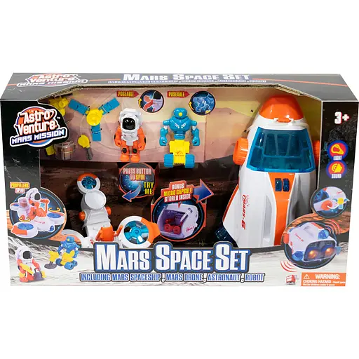 Ігровий космічний набір Astro Venture Mars Space Set Висадка на Марсі (63158)