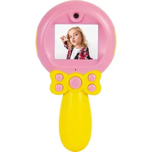 Дитяча Відеокамера Baby Cam + Карта 8 гб Подарунок (pink)  - фото 4