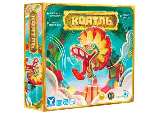 Настольная игра Geekach Games Коатль (Coatl) (укр.) + уникальное промо! (GKCH029CL)