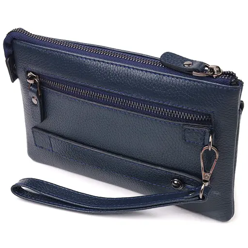 Клатч кожаный мужской Canpellini 21,5х13,5х1 см sum0022424 - фото 2